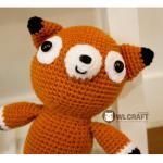 Pdf Pattern Philly The Fox Amigurumi Plush Crochet..